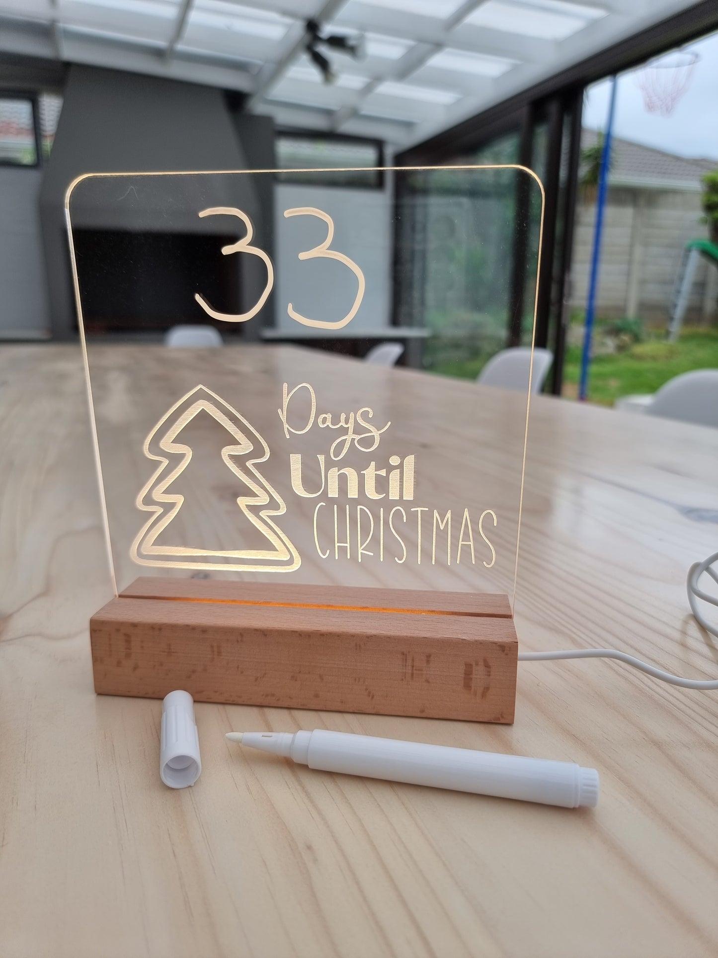 Christmas Countdown LED Light