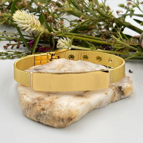 Teacher Life Mesh Bracelet