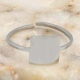 Square Adjustable Ring