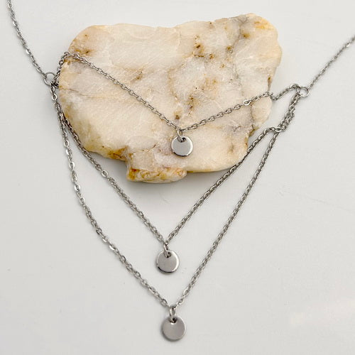 Layered Disc Necklace