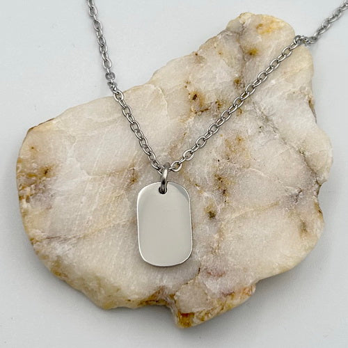 Oval A+ Teacher Necklace