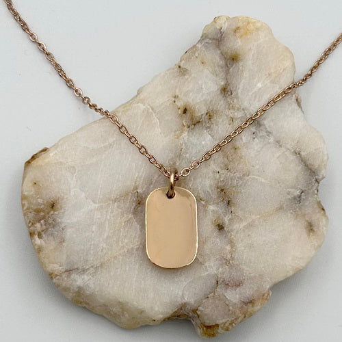 Oval A+ Teacher Necklace