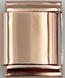 13mm Laser Engraved Charm - Rose
