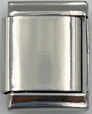 13mm Laser Engraved Charm - Clover