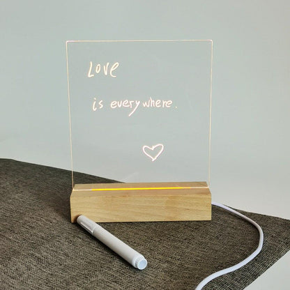 Writing Board with LED Light