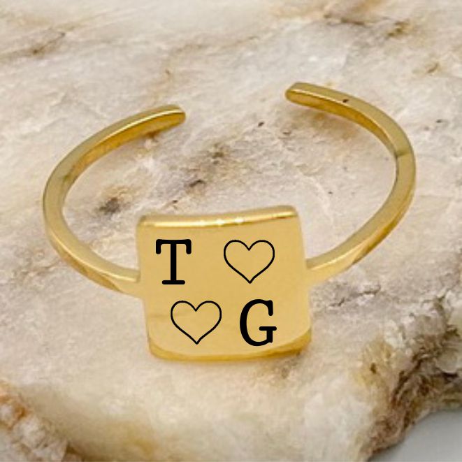 Square Adjustable Ring
