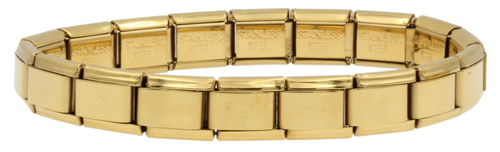 66 Assorted Italian Charms Bracelet Set With Starter & Tool - 9mm Enamel Charms - 1990s 2000s Style