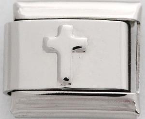 9mm Cross Single Link-Charmed Jewellery