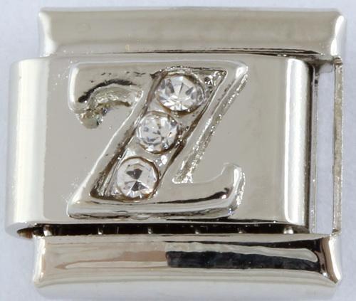 9mm Silver Letter Z Charm-Charmed Jewellery