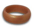 Active Silicone Rings - Ladies Classic Rose Gold (Click product to choose size)-Charmed Jewellery