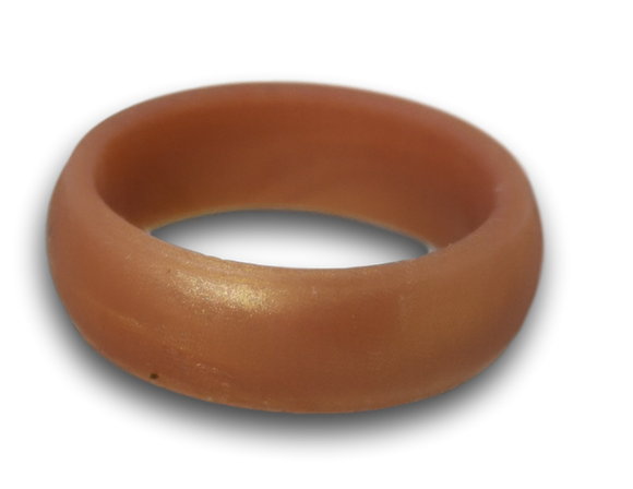 Active Silicone Rings - Ladies Classic Rose Gold (Click product to choose size)-Charmed Jewellery