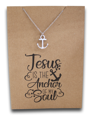 Anchor Pendant & Chain - Card 305