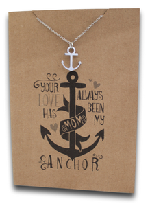 Anchor Pendant & Chain - Card 308