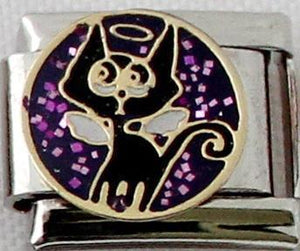 Angel Cat 9mm Charm-Charmed Jewellery
