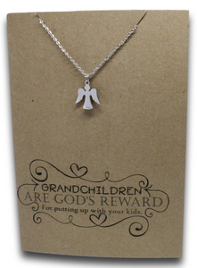 Angel Pendant & Chain - Card 174