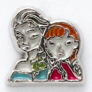 Anna&Elsa Locket Charm-Charmed Jewellery