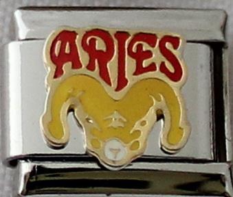 Aries Colour 9mm Charm-Charmed Jewellery
