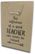 Arrow Pendant & Chain - Card 108-Charmed Jewellery