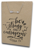 Arrow Pendant & Chain - Card 77-Charmed Jewellery