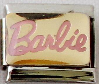Barbie Gold 9mm Charm-Charmed Jewellery
