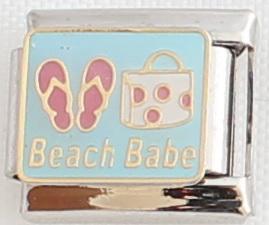 Beach Babe 9mm Charm-Charmed Jewellery