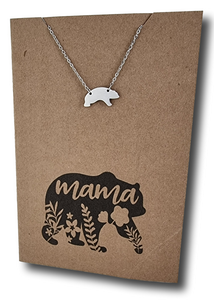 Bear Pendant & Chain - Card 436