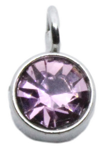 Birthstone Charm June (Engraved jewellery)