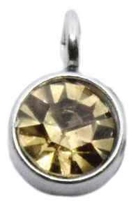 Birthstone Charm November (Engraved jewellery)