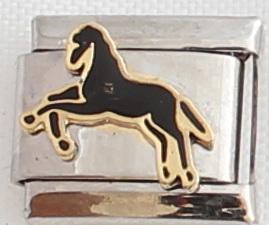 Black Stallion 9mm Charm-Charmed Jewellery