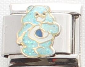 Blue Carebear 9mm Charm-Charmed Jewellery