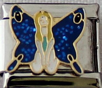 Blue Fairy 9mm Charm-Charmed Jewellery