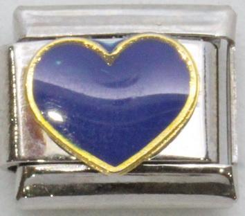 Blue Heart 9mm Charm-Charmed Jewellery