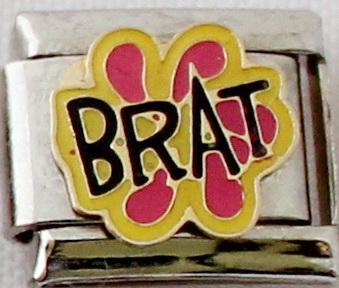 Brat 9mm Charm-Charmed Jewellery