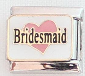 Bridesmaid 9mm Charm-Charmed Jewellery