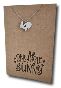 Bunny Pendant & Chain - Card 439