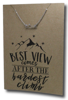 Mountain Pendant & Chain & Chain - Card 46