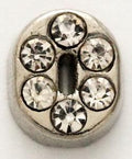 CZ Letter O Locket Charm-Charmed Jewellery