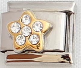 CZ Star 9mm Charm-Charmed Jewellery