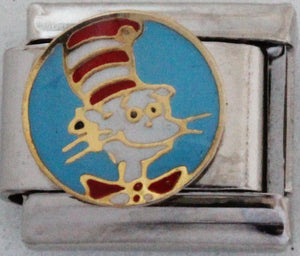 Cat in the Hat - Dr Seuss 9mm Charm-Charmed Jewellery
