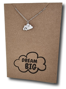 Cloud Pendant & Chain - Card 418