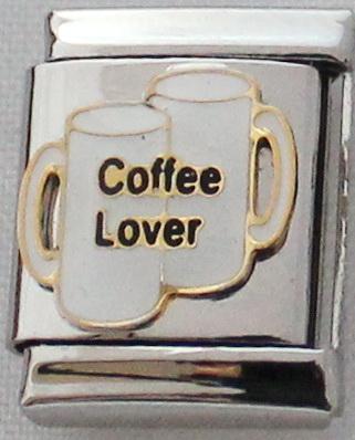 Coffee Lover 13mm Charm-Charmed Jewellery