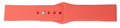 Universal Coral Silicone Watch Band