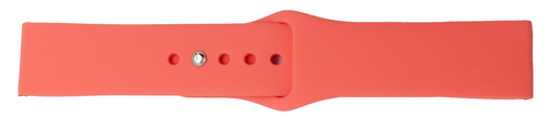 Universal Coral Silicone Watch Band