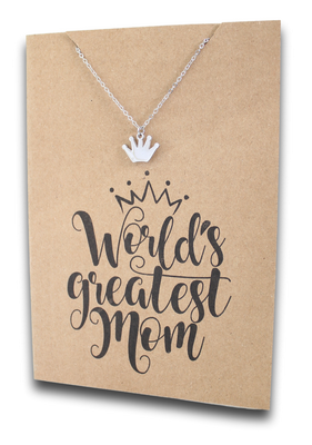 Crown Pendant & Chain - Card 286