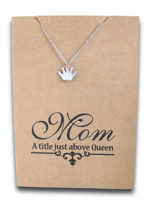 Crown Pendant & Chain - Card 287