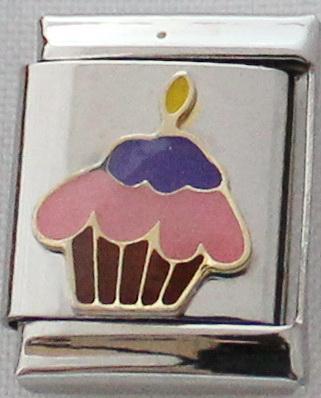 Cupcake 13mm Charm-Charmed Jewellery