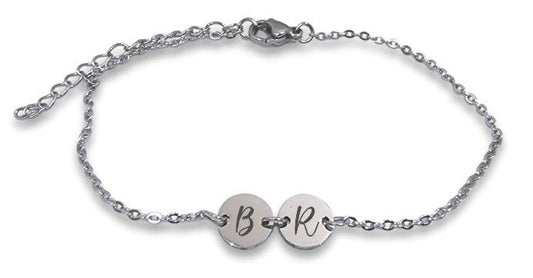 Custom Engraved Adjustable Stainless Steel Bracelet