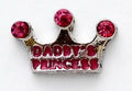 Daddy's Princess Crown Locket Charm-Charmed Jewellery