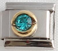 December Birthstone Round 9mm Charm-Charmed Jewellery