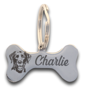 Dog Bone Keyring/Tag-Charmed Jewellery